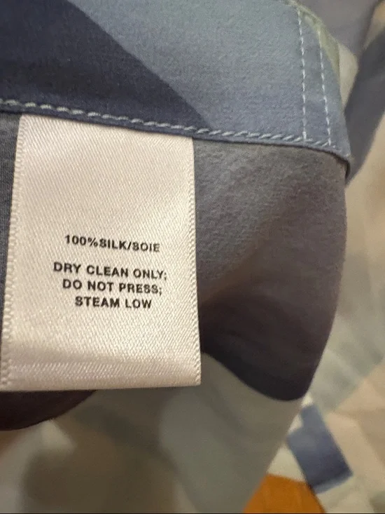 Light Blue Wave-Print Shirt Dress - Women - Picture 13 of 15